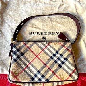 Burberry Nova Haymarket Shoulder Bag